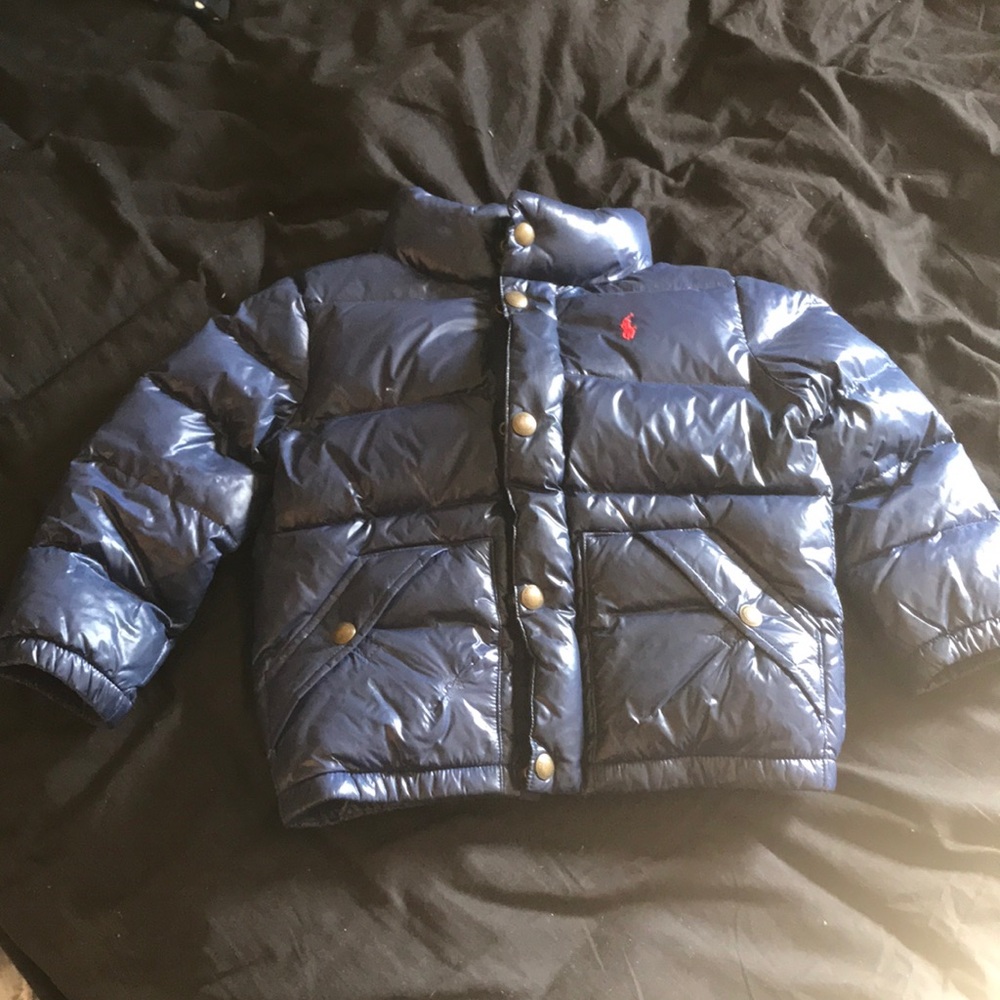 Blue Ralph Lauren toddler coat